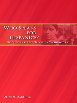 cover image of Who Speaks for Hispanics?